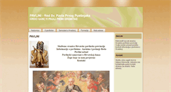 Desktop Screenshot of pavlini.com